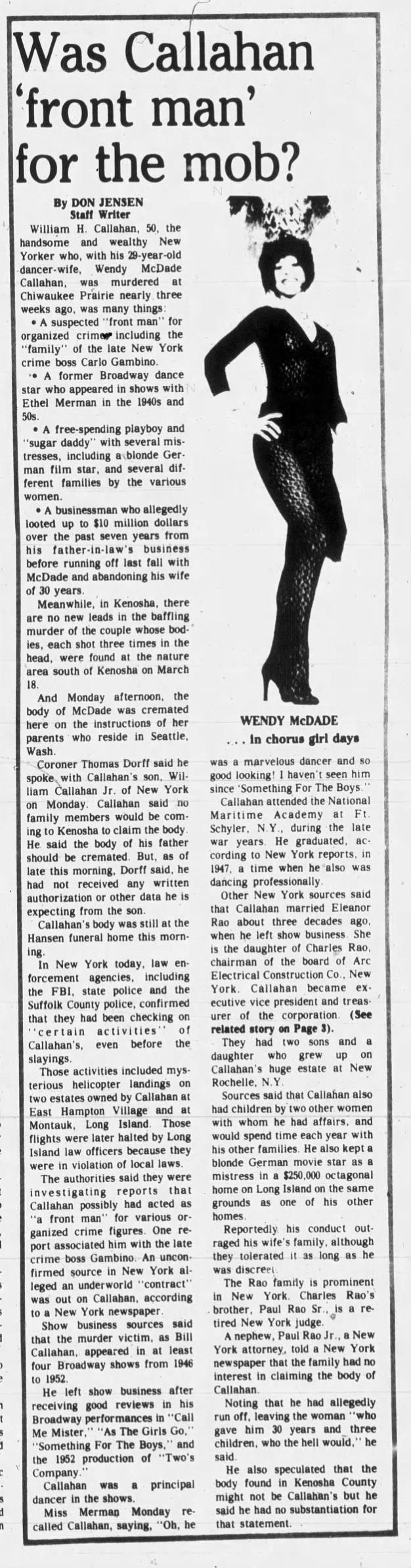 Kenosha News (Kenosha, Wisconsin) · 7 Apr 1981, Tue · Page 1